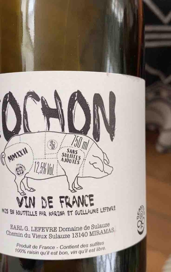 Cochon - Domaine de Sulauze - Karina & Guillaume Lefèvre 