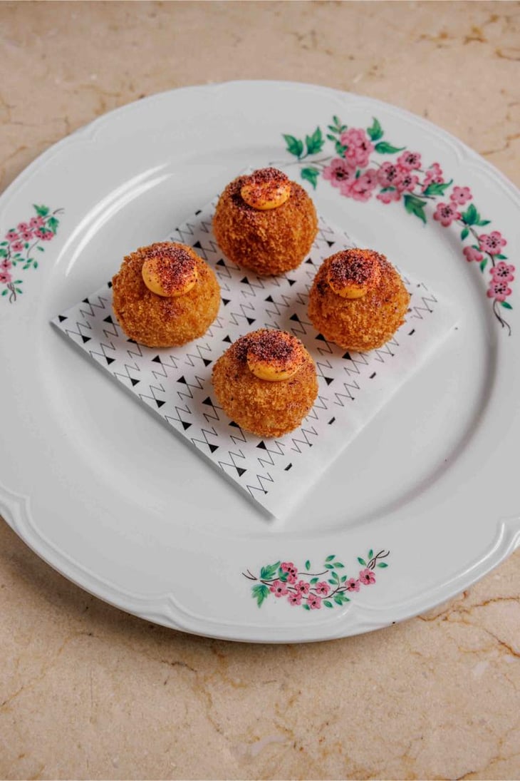 Cod Crocquettes, Red Onion And ‘Nduja - Mantis - 730412