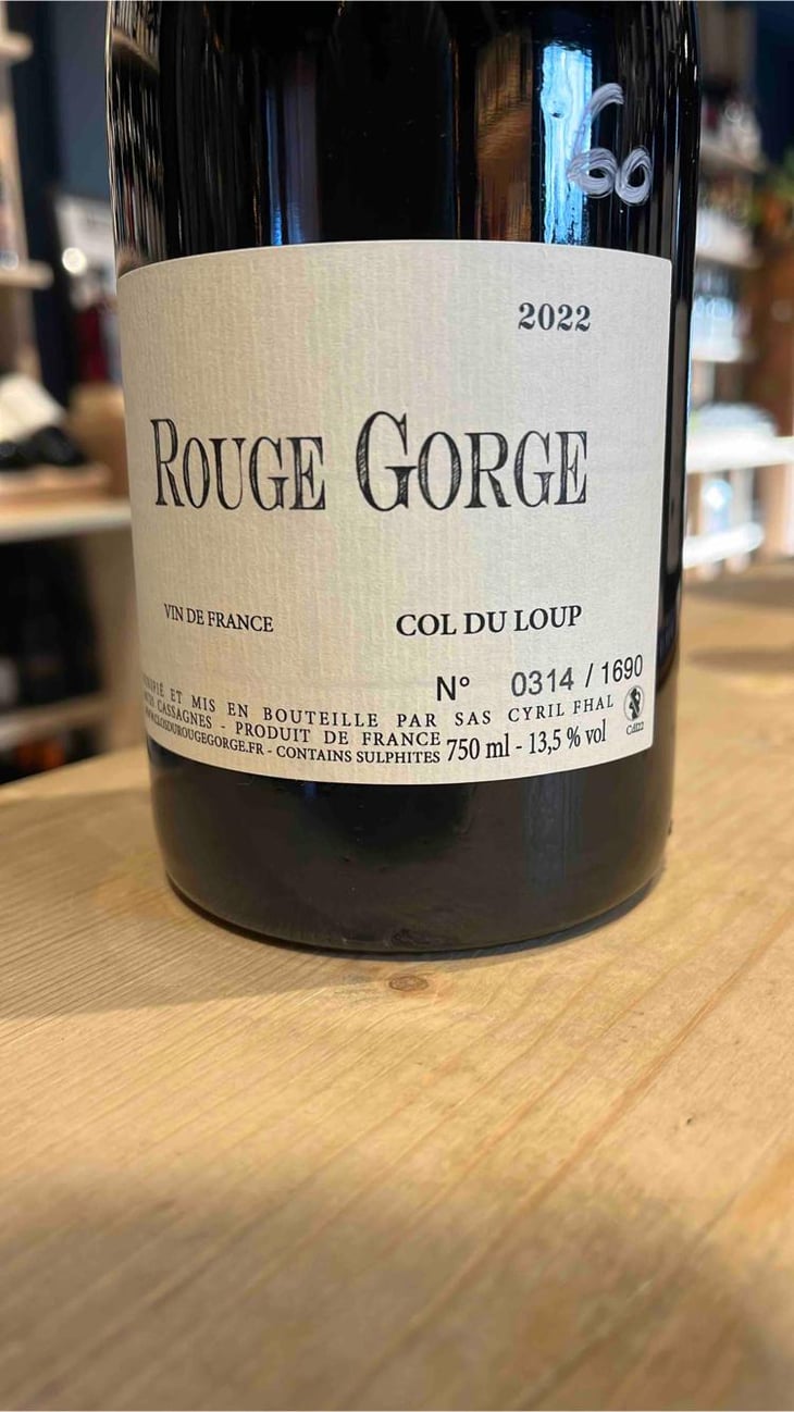 Col du loup - Clos du Rouge Gorge - Cyril Fhal -2019