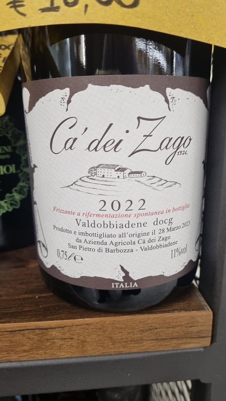 Colli Trevigiani - Ca' dei Zago - Christian Zago -2021
