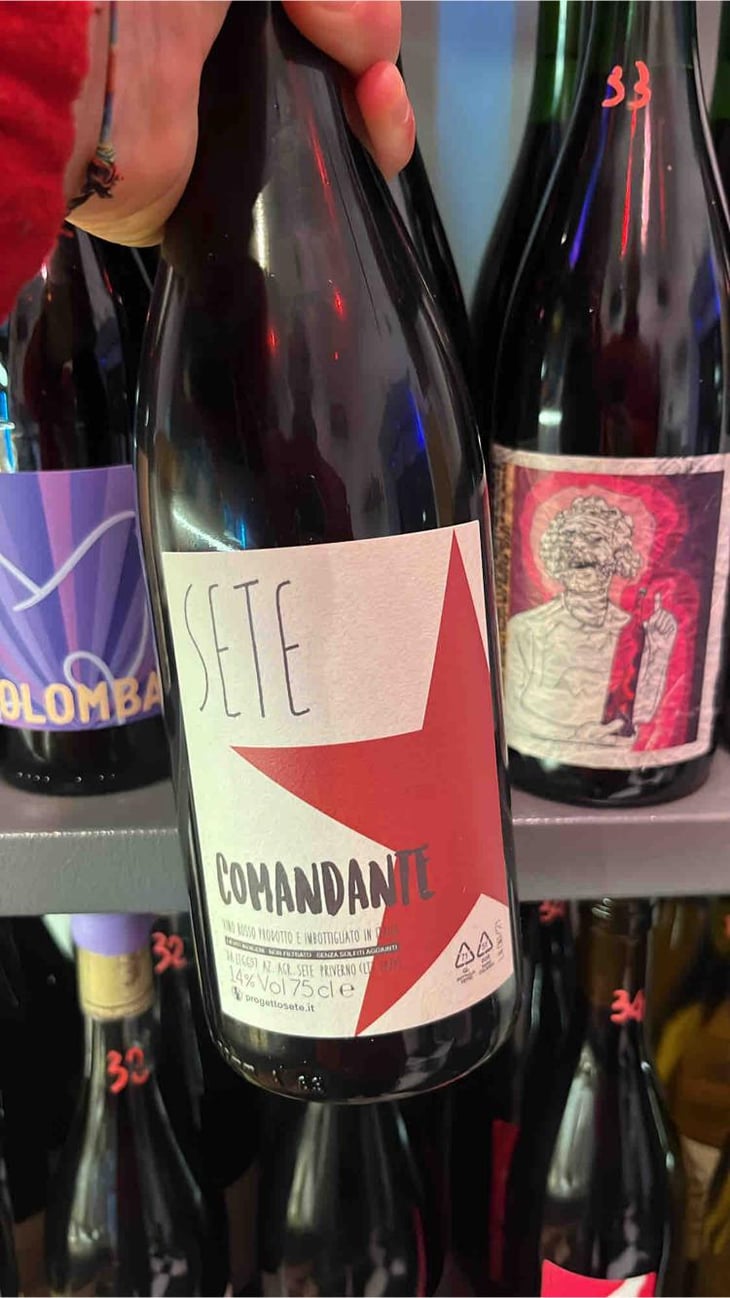 Comandante - Sete - Vini Naturali - Emiliano Giorgi, Arcangelo Galuppi, Martina D’Alessio 