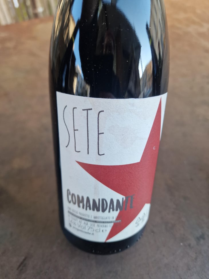 Comandante - Sete - Vini Naturali - Emiliano Giorgi, Arcangelo Galuppi, Martina D’Alessio 