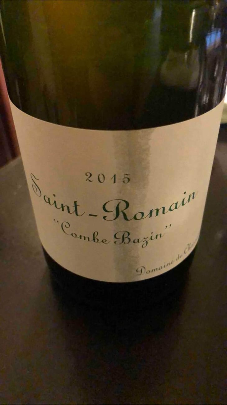 Saint-Romain "Combe Bazin" - Domaine de Chassorney - Frédéric Cossard 