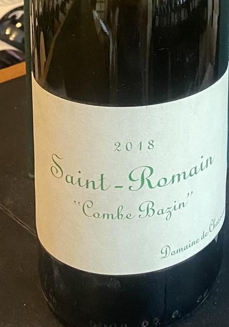 Saint-Romain "Combe Bazin" - Domaine de Chassorney - Frédéric Cossard 