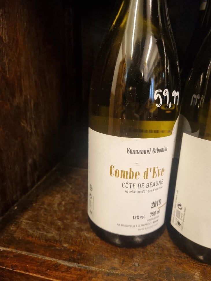 Côte-de-Beaune "Combe d'Ève" - Domaine Emmanuel Giboulot - Emmanuel Giboulot 