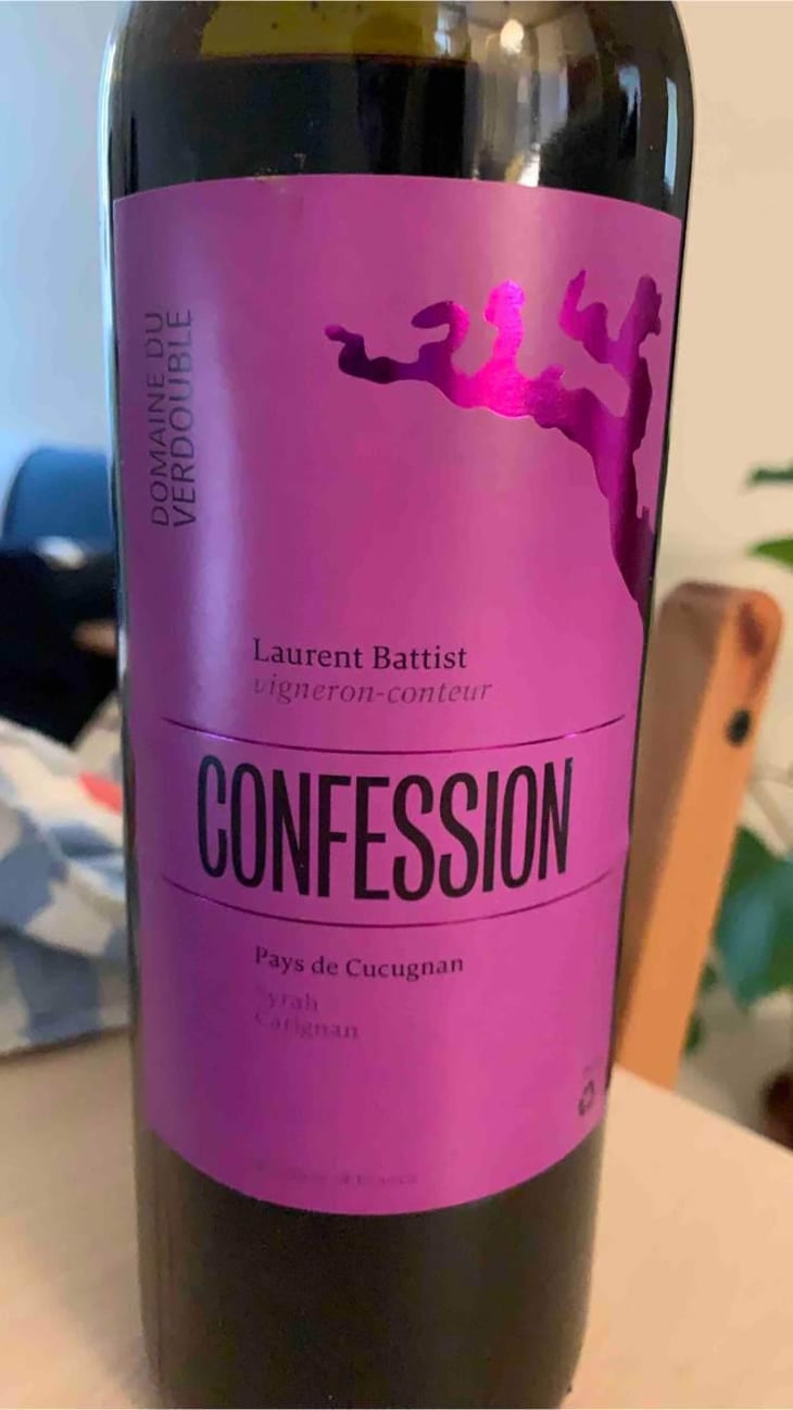 Confession - Domaine du Verdouble - Laurent Battist (CLOSED) 