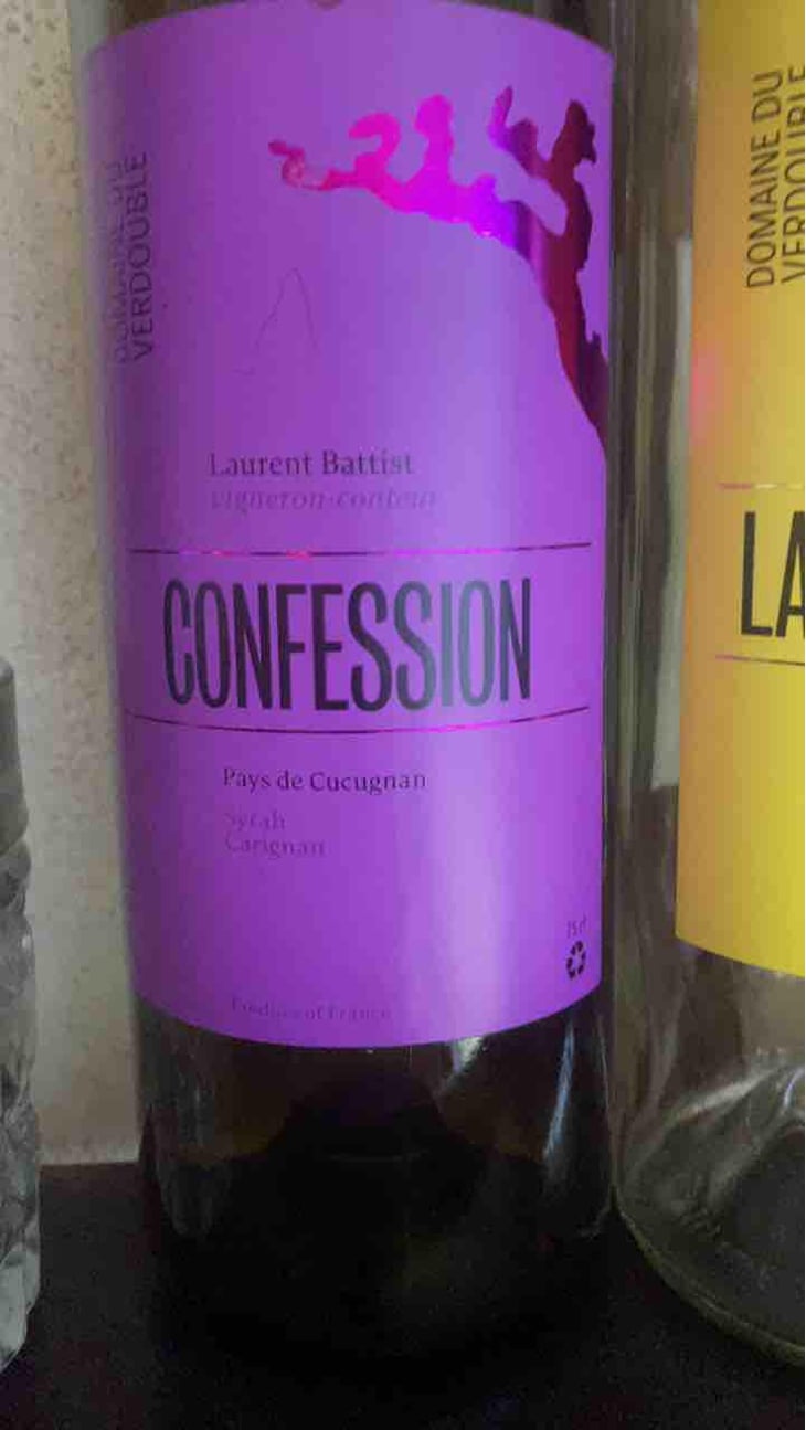 Confession - Domaine du Verdouble - Laurent Battist (CLOSED) 