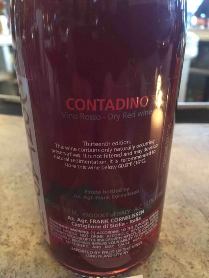 Contadino - Azienda Agricola Frank Cornelissen - Frank Cornelissen 