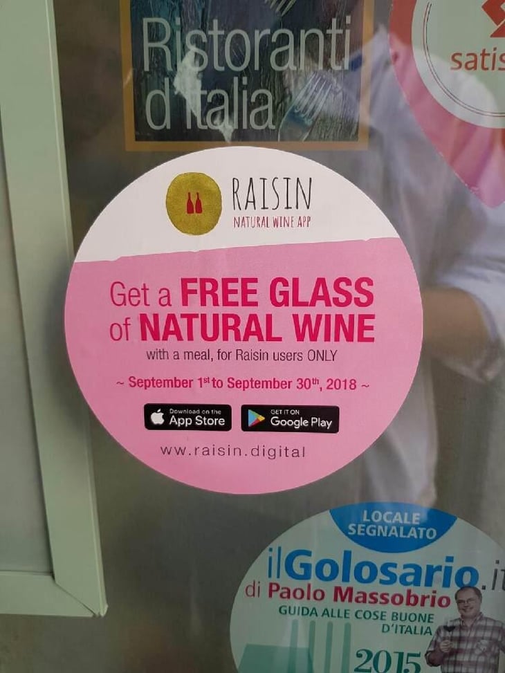 Contesto Alimentare Torino - Form 1 To 30 September - Get A Free Glass Of Natural Wine 