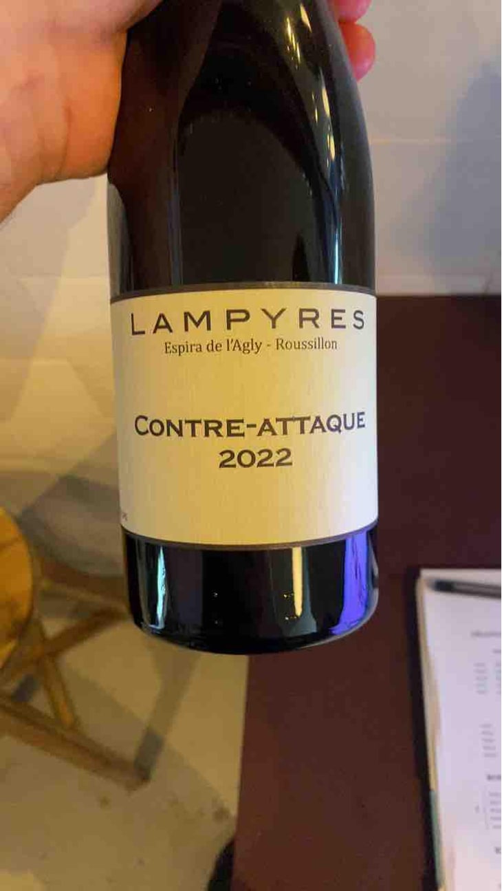 Contre-attaque - Domaine Lampyres - François-Xavier Dauré 