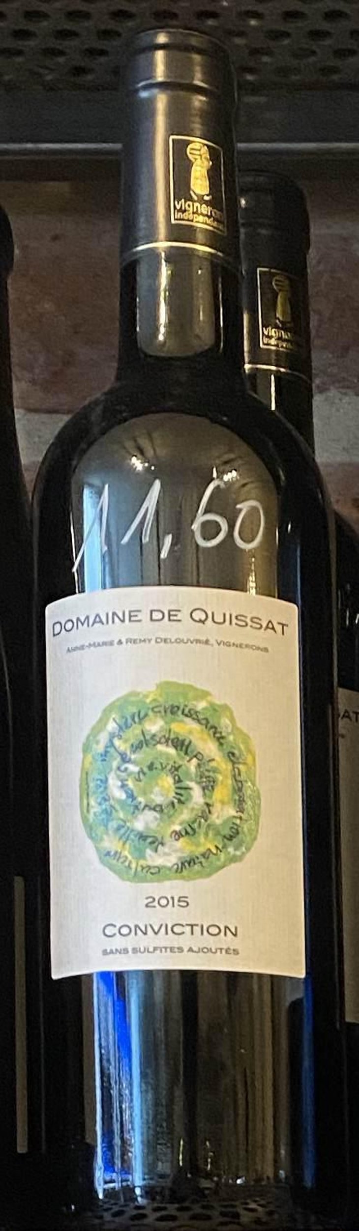 Conviction - Domaine de Quissat - Agathe et Romaric Delouvrié Hardy 