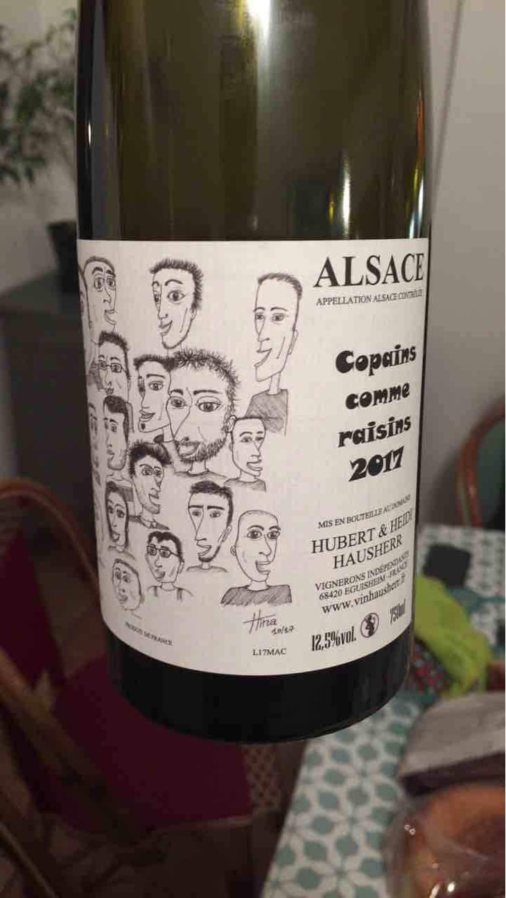 Copains Comme Raisins - Vin Hausherr - Hubert & Heidi Hausherr 
