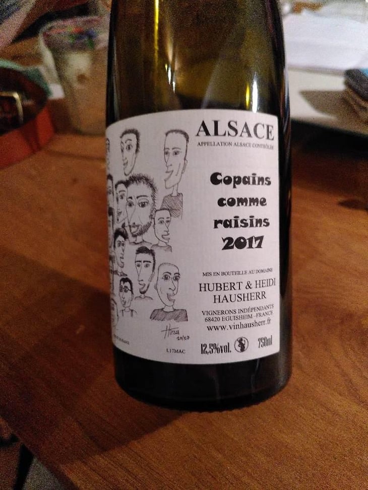 Copains Comme Raisins - Vin Hausherr - Hubert & Heidi Hausherr 