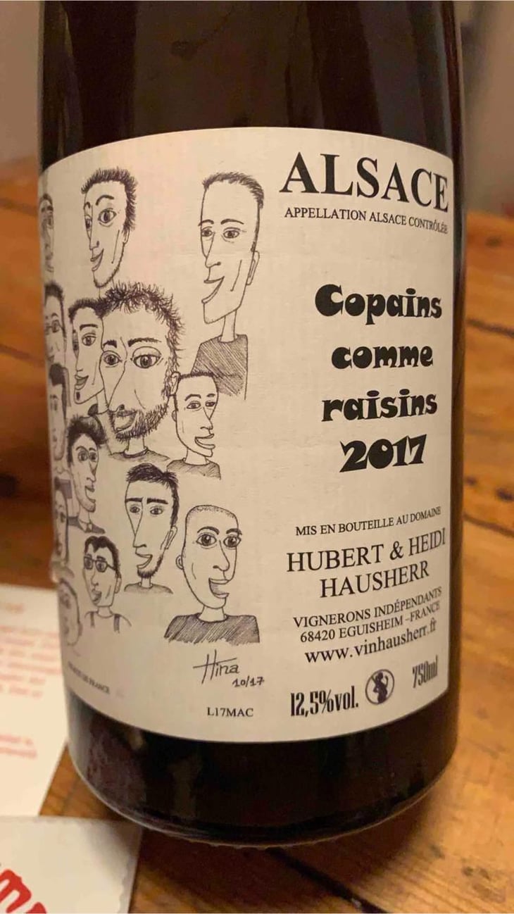 Copains Comme Raisins - Vin Hausherr - Hubert & Heidi Hausherr 
