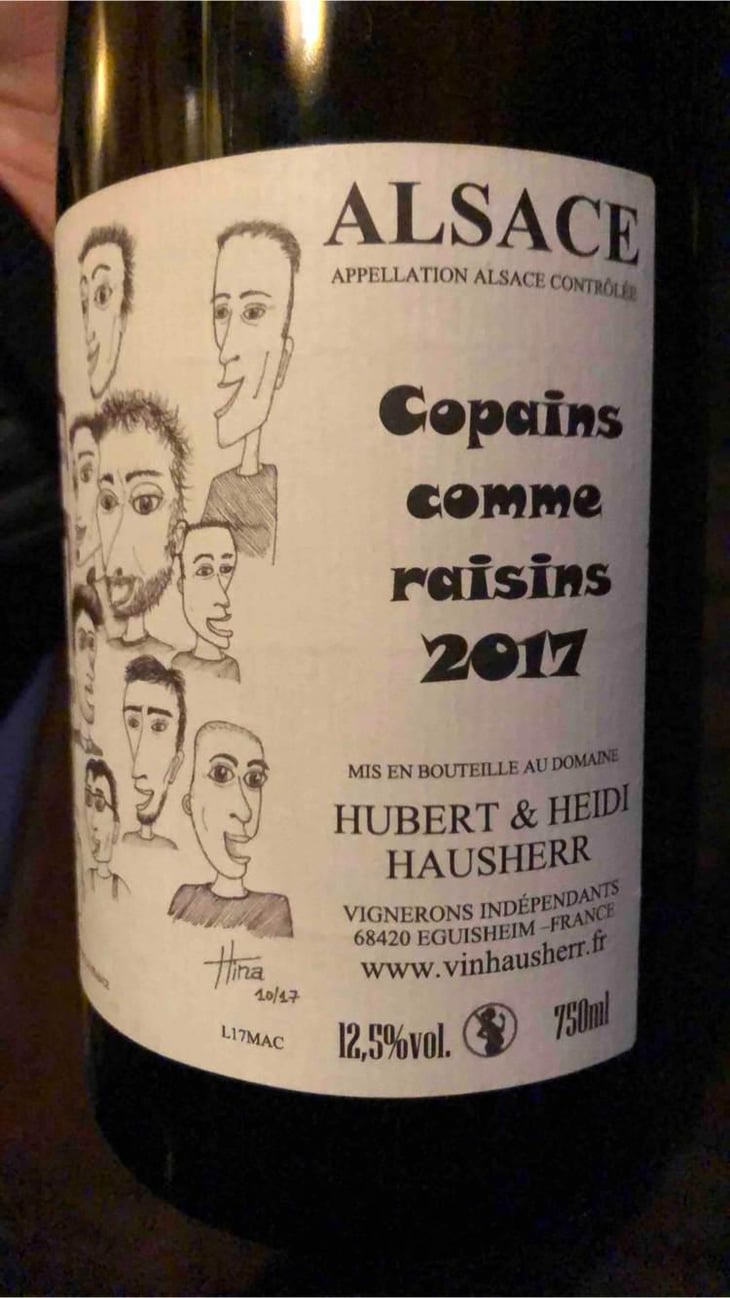 Copains Comme Raisins - Vin Hausherr - Hubert & Heidi Hausherr 