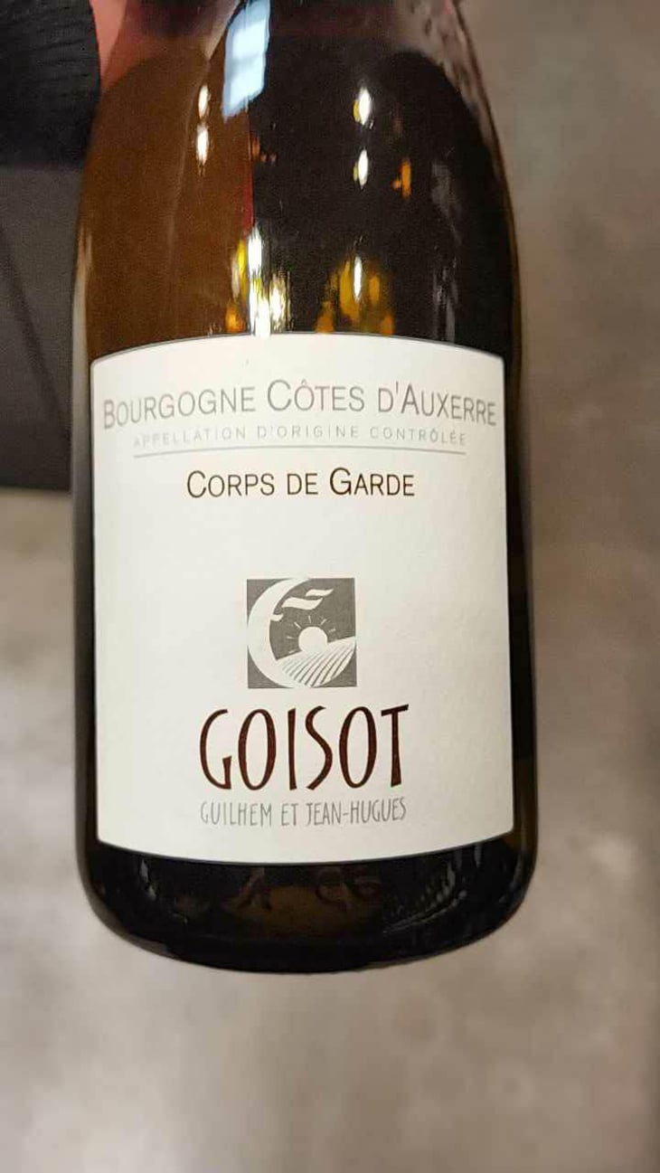 Corps De Garde - Domaine Goisot - Guilhem & Jean-Hugues Goisot 