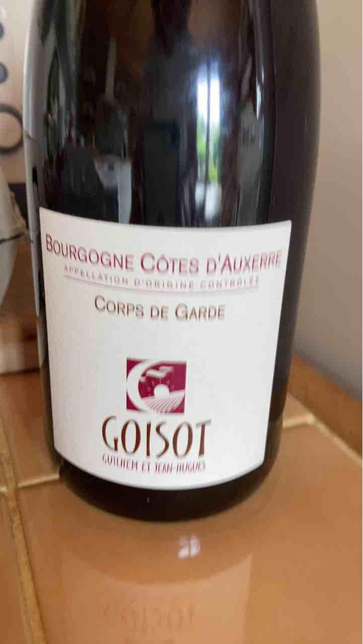 Corps De Garde (Rouge) - Domaine Goisot - Guilhem & Jean-Hugues Goisot 