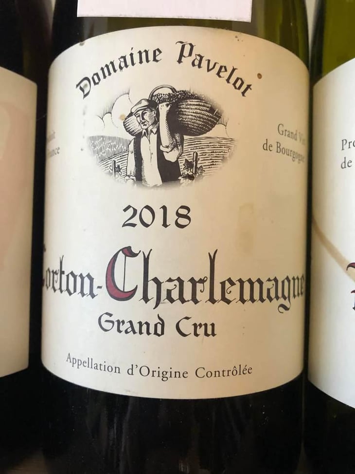 Corton-Charlemagne Grand Cru - Domaine Pavelot - Luc & Lise Pavelot 
