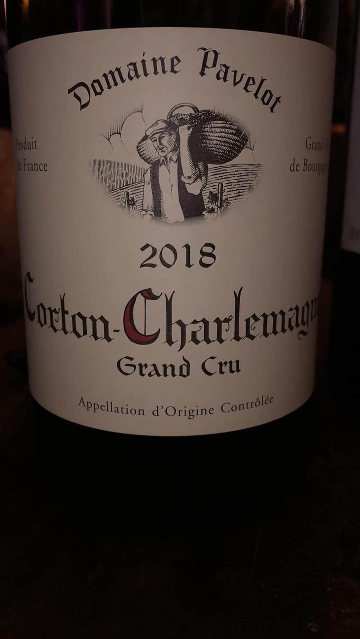 Corton Charlemagne - Domaine Pavelot - Luc & Lise Pavelot 