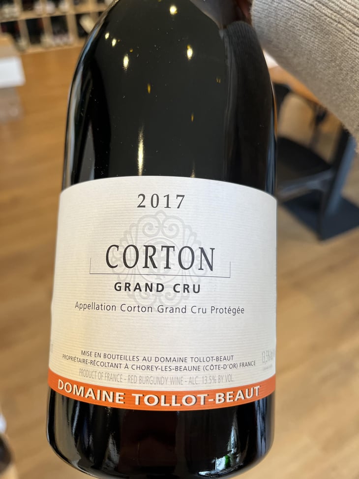 Corton Grand Cru - Domaine Tollot-Beaut - Alexandre Tollot, Aurélie Beaut -2017