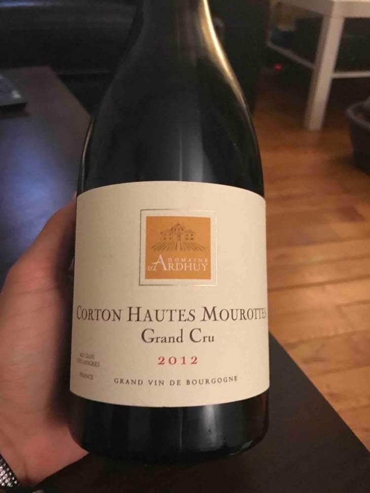 Corton Hautes Mourottes - Domaine D'Ardhuy - Gabriel d’Ardhuy 