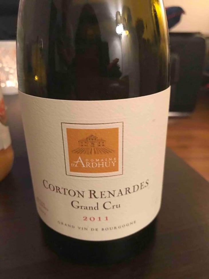 Corton Renardes - Domaine D'Ardhuy - Gabriel d’Ardhuy 