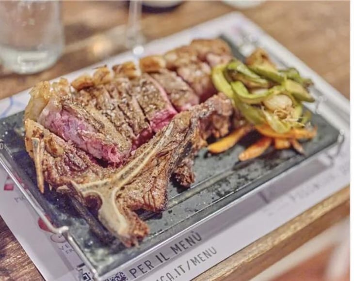 Costata Di Vitella Dell’Altopiano Delle Manie - Osteria La Briga - 670277