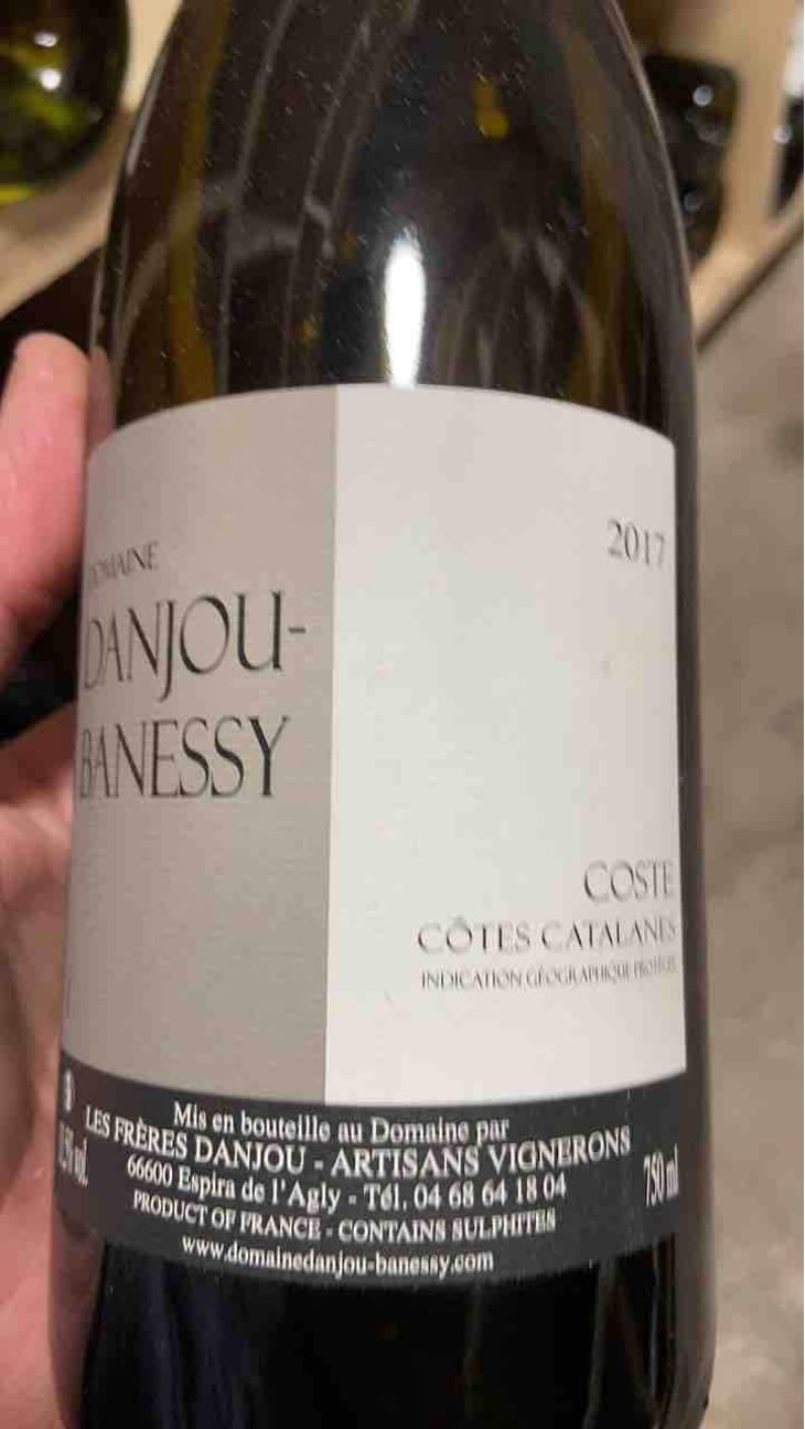 Coste - Domaine Danjou-Banessy - Benoît & Sébastien Danjou 