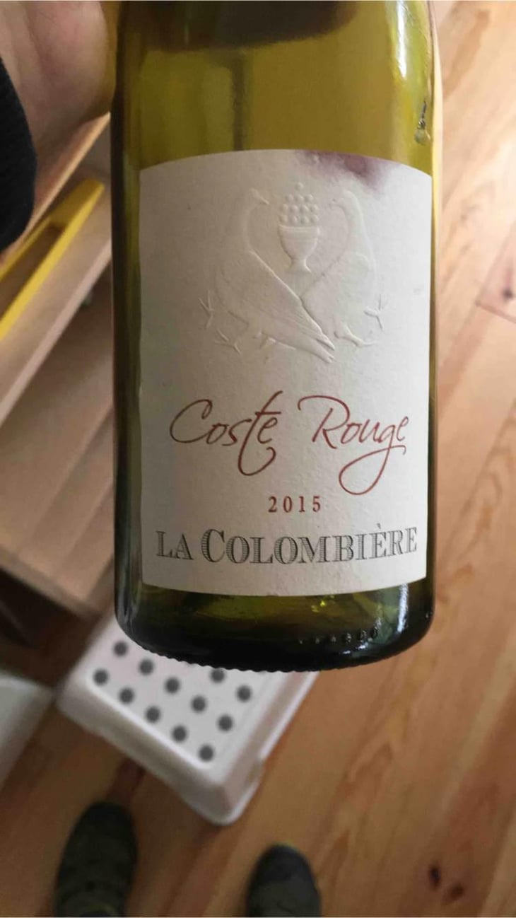 Coste Rouge (old label) - Château La Colombière - Diane & Philippe Cauvin 
