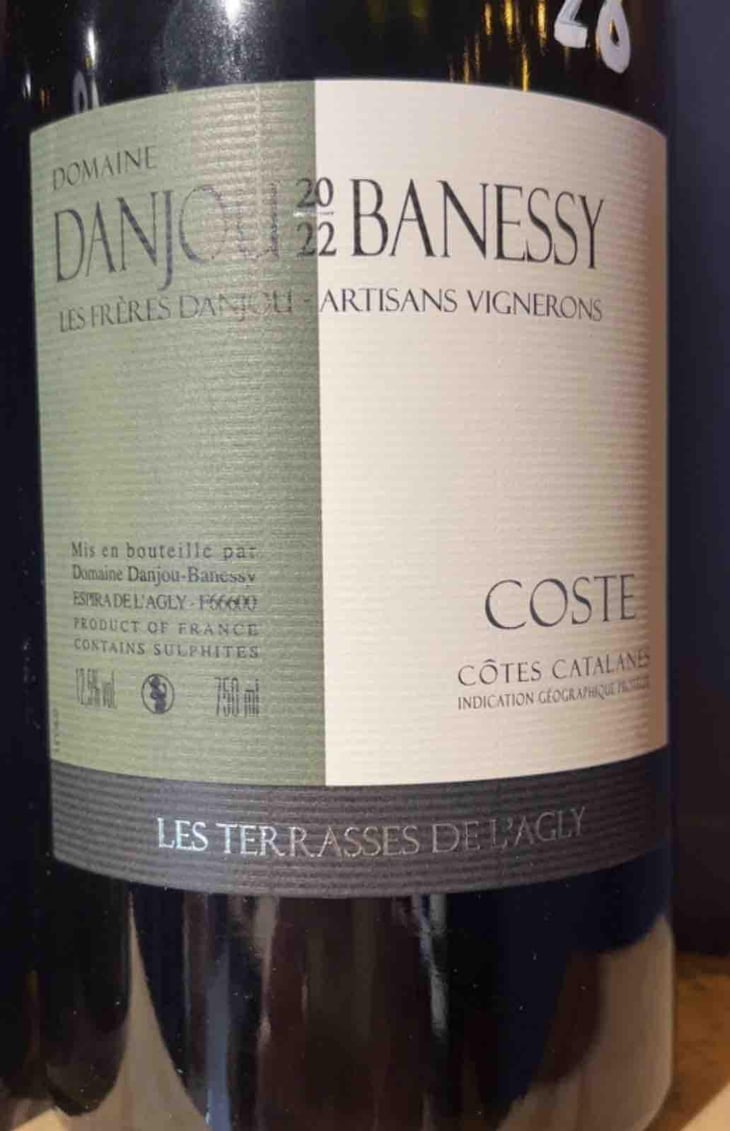 Coste - Domaine Danjou-Banessy - Benoît & Sébastien Danjou 