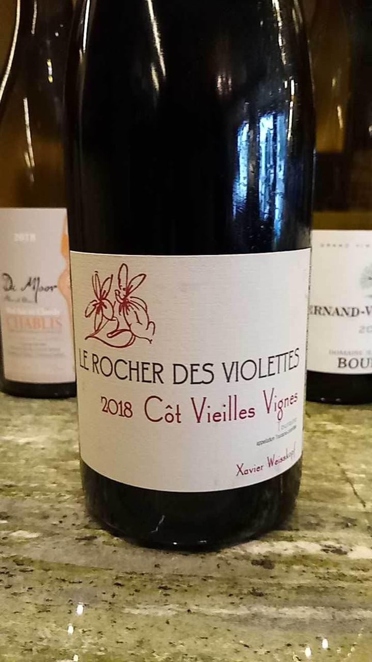 Côt Vieilles Vignes - Domaine Le Rocher des Violettes - Xavier Weisskopf 