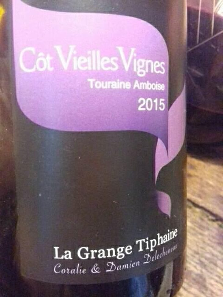 Côt Vieilles Vignes - La Grange Tiphaine - Coralie & Damien Delécheneau 