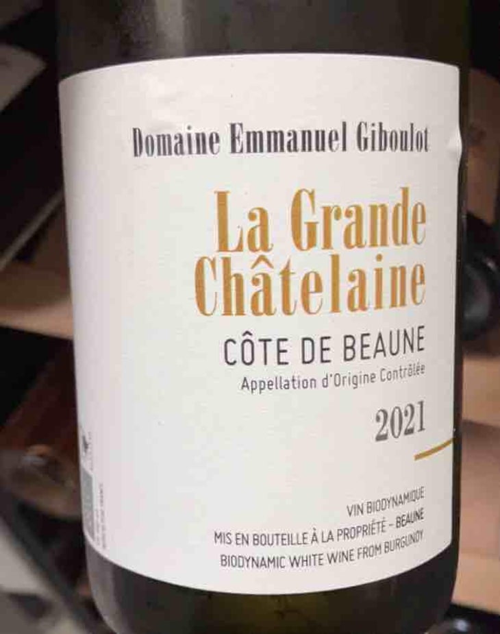 Côte-de-Beaune "La Grande Châtelaine" - Domaine Emmanuel Giboulot - Emmanuel Giboulot 