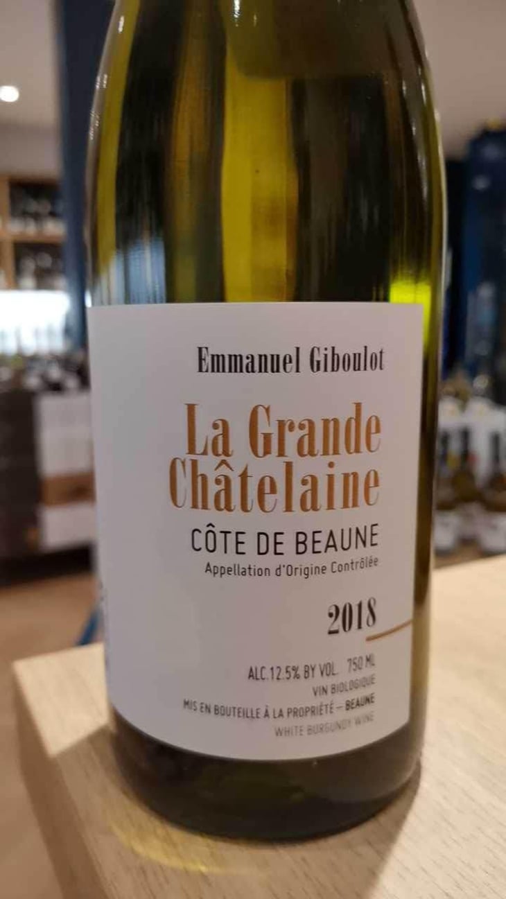 Côte-de-Beaune "La Grande Châtelaine" - Domaine Emmanuel Giboulot - Emmanuel Giboulot 