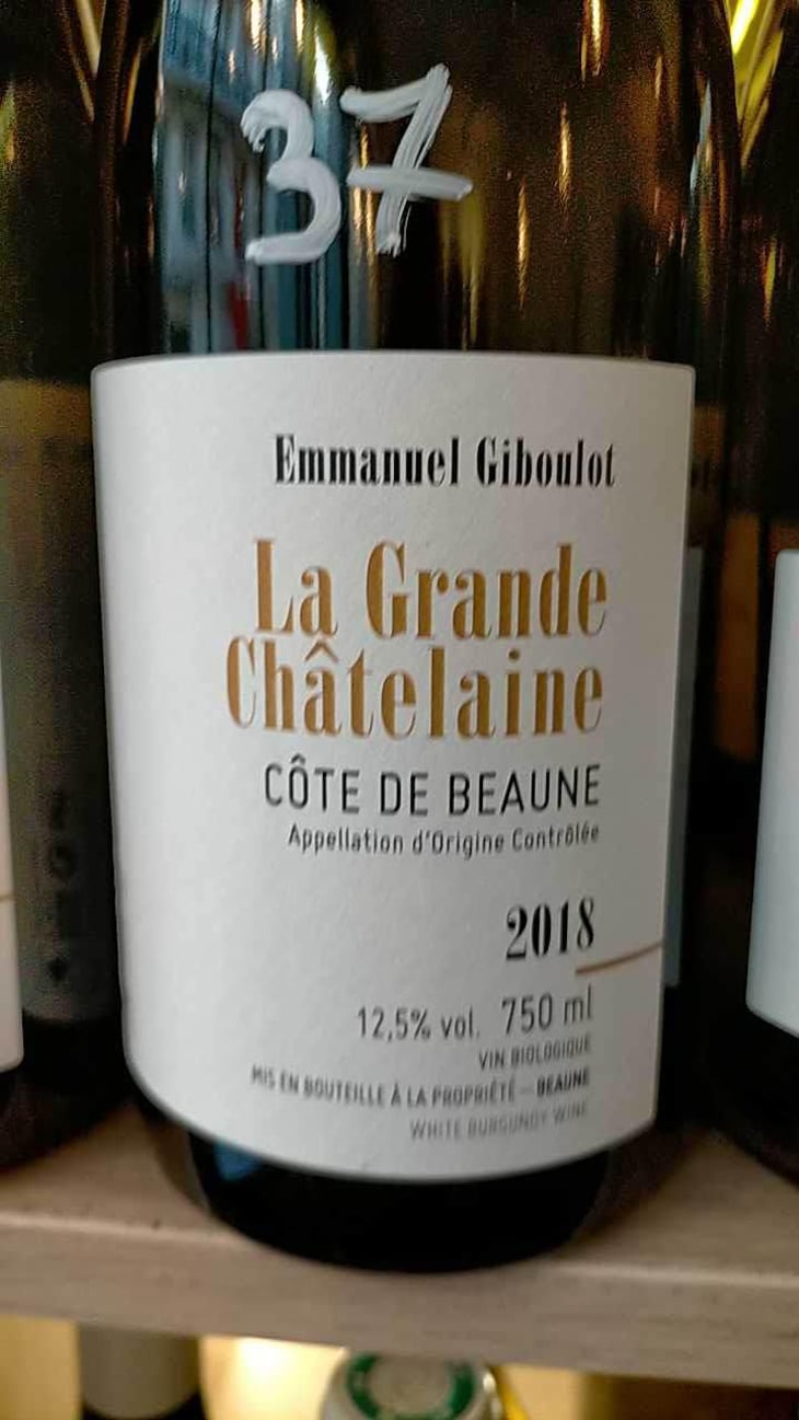 Côte-de-Beaune "La Grande Châtelaine" - Domaine Emmanuel Giboulot - Emmanuel Giboulot 
