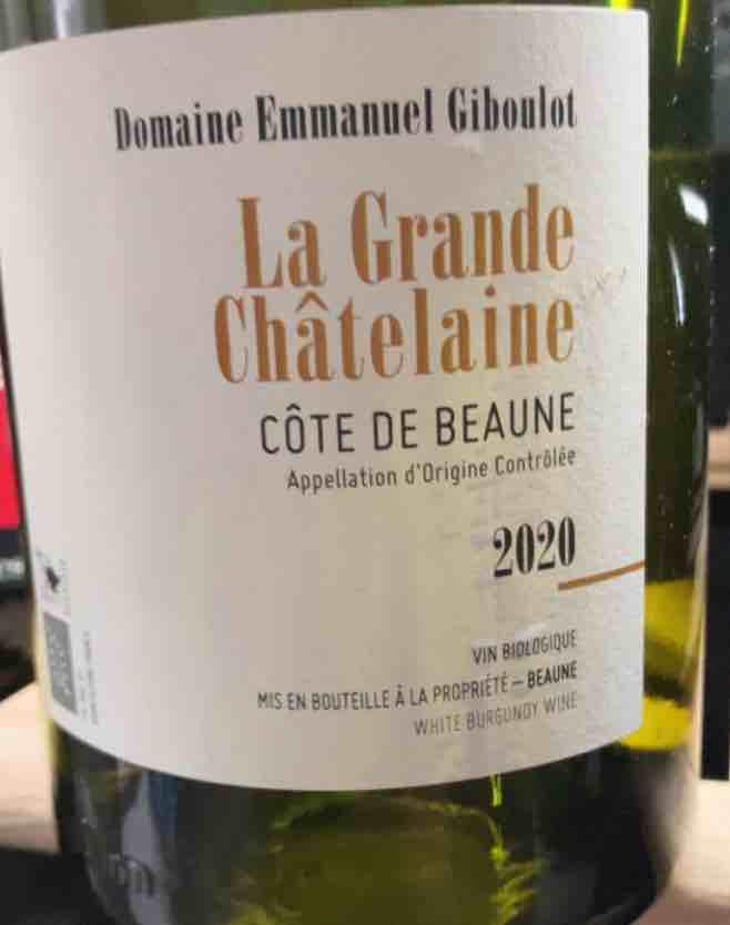 Côte-de-Beaune "La Grande Châtelaine" - Domaine Emmanuel Giboulot - Emmanuel Giboulot 