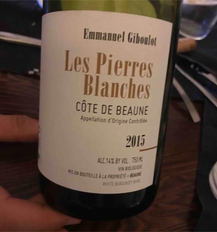 Côte-de-Beaune "Les Pierres Blanches" - Domaine Emmanuel Giboulot - Emmanuel Giboulot 