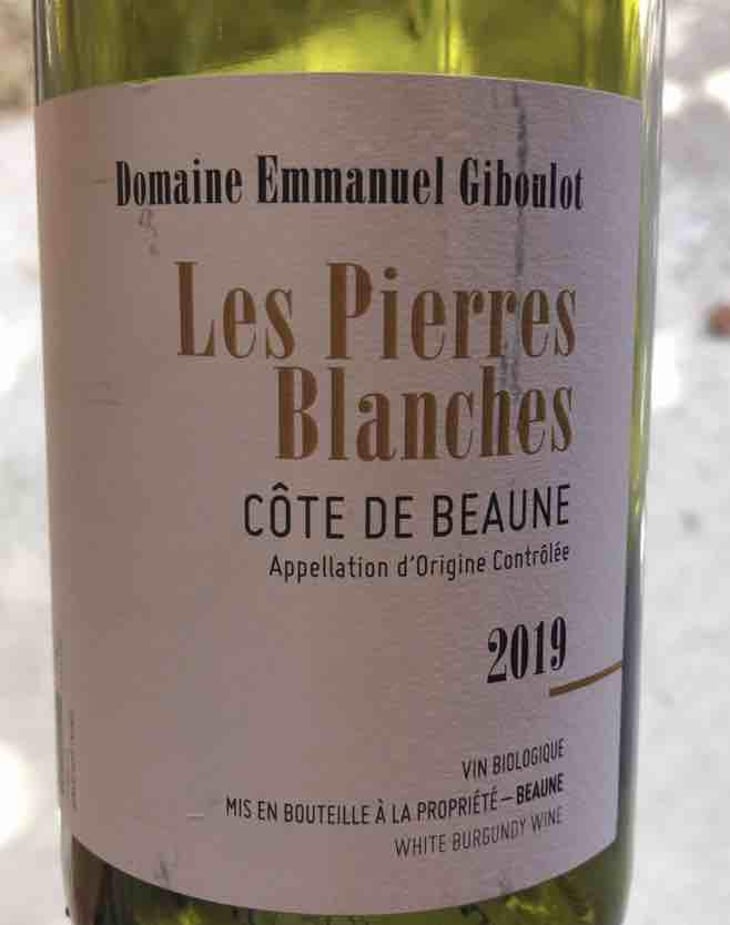 Côte-de-Beaune "Les Pierres Blanches" - Domaine Emmanuel Giboulot - Emmanuel Giboulot 