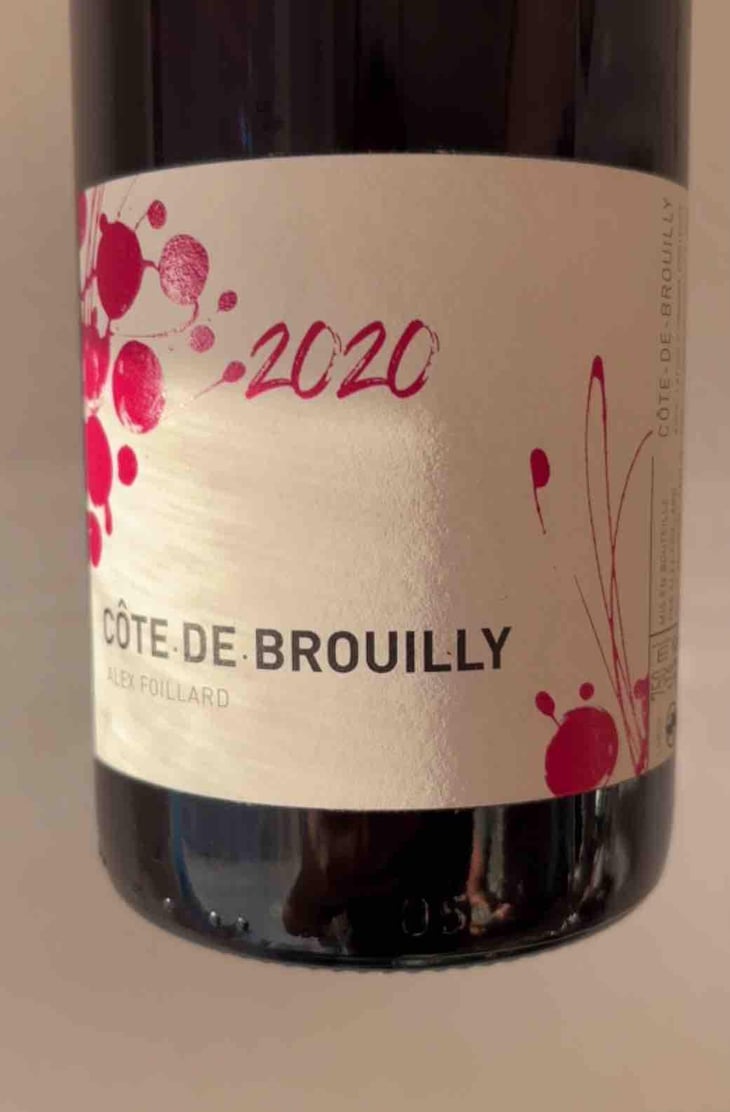 Côte de Brouilly - Alex Foillard - Alex Foillard 