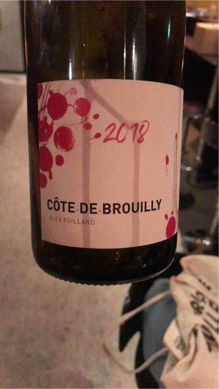 Côte de Brouilly - Alex Foillard - Alex Foillard 