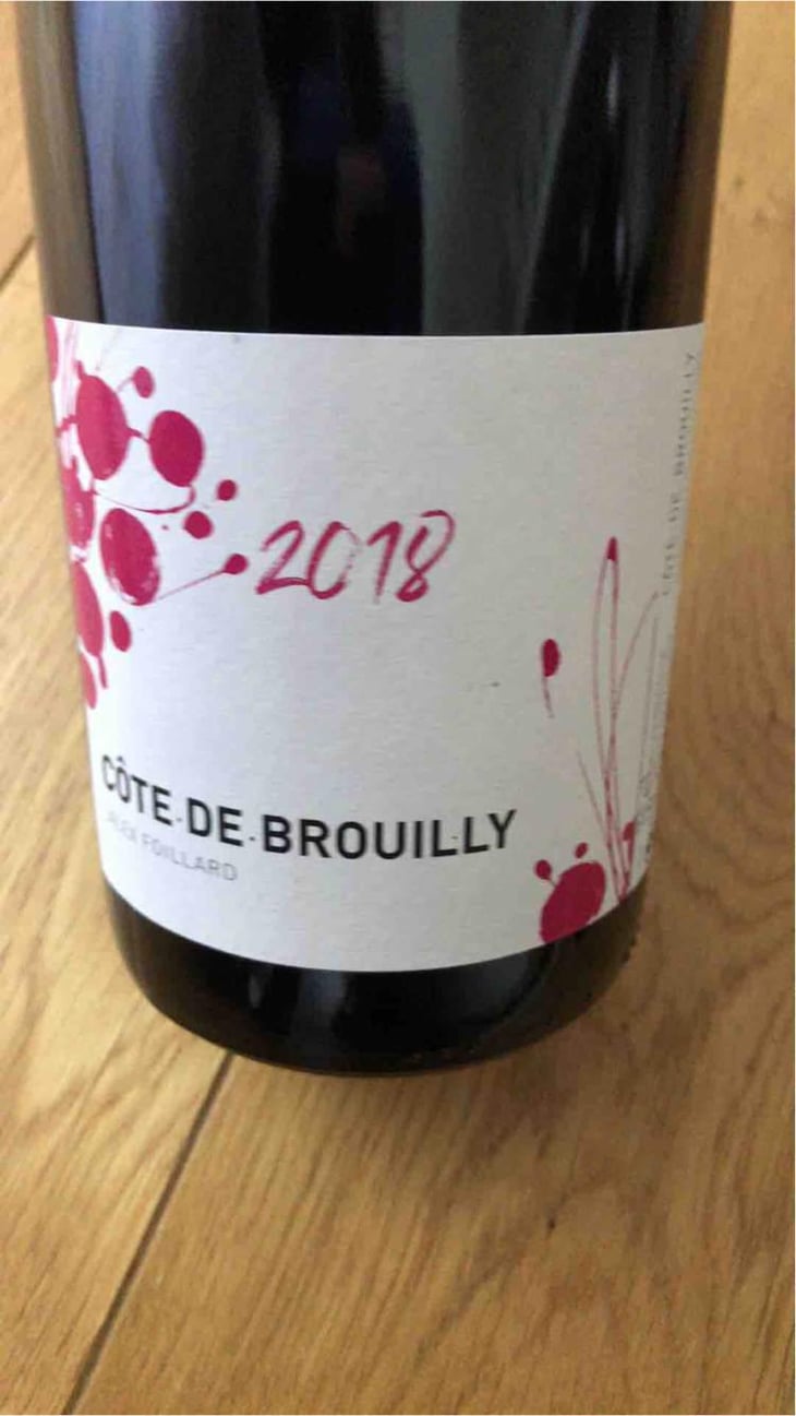 Côte de Brouilly - Alex Foillard - Alex Foillard 