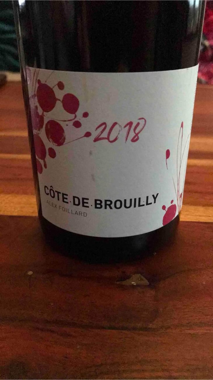 Côte de Brouilly - Alex Foillard - Alex Foillard 