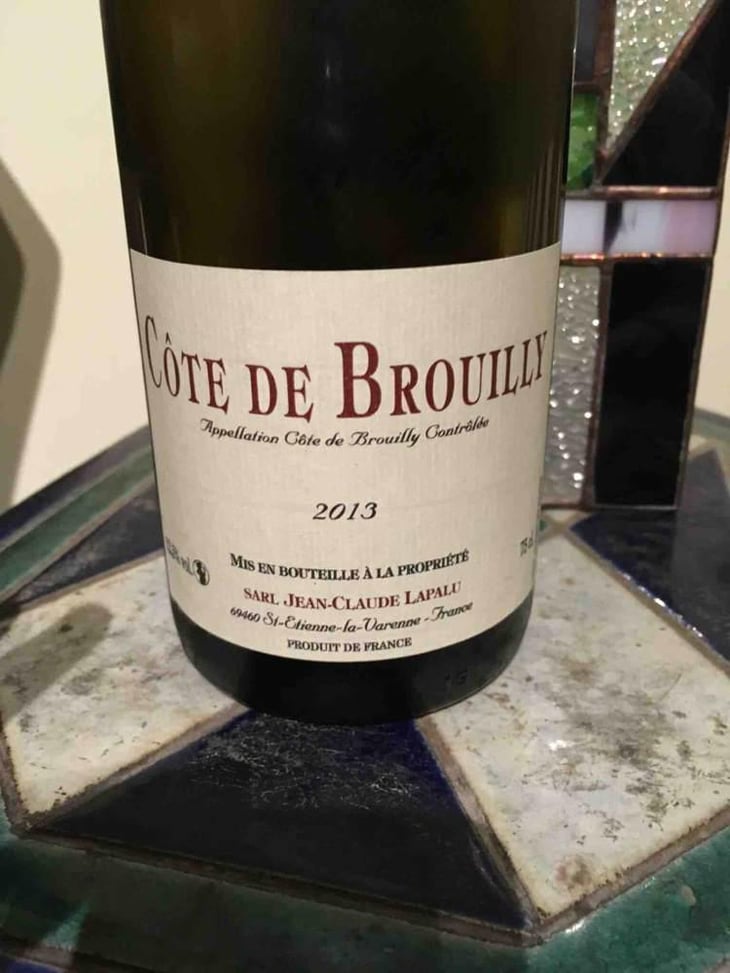 Côte de Brouilly - Jean-Claude Lapalu - Jean-Claude Lapalu 