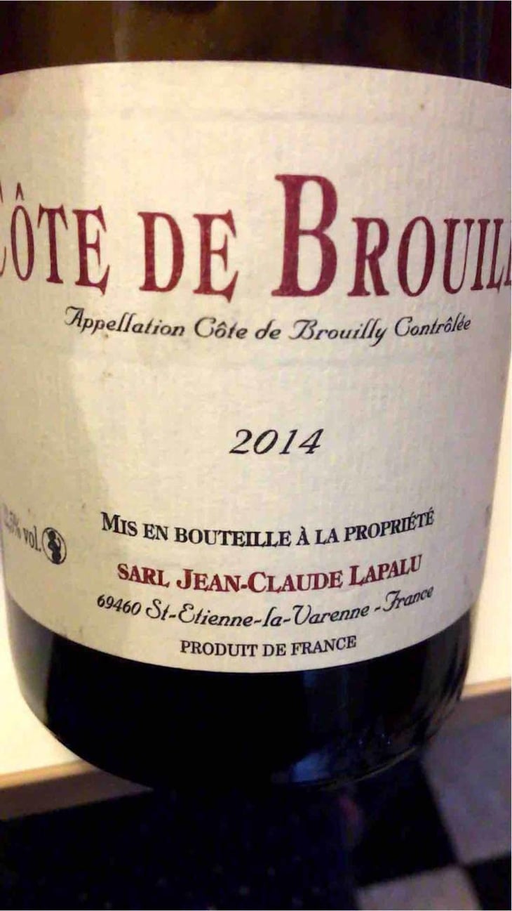 Côte de Brouilly - Jean-Claude Lapalu - Jean-Claude Lapalu 