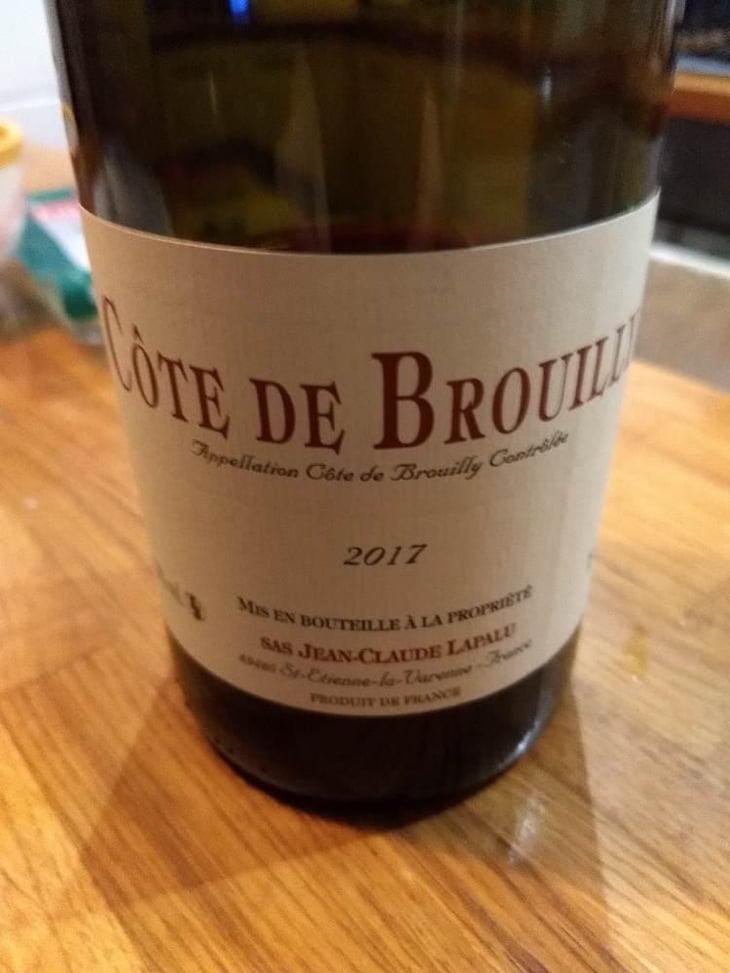 Côte de Brouilly - Jean-Claude Lapalu - Jean-Claude Lapalu 