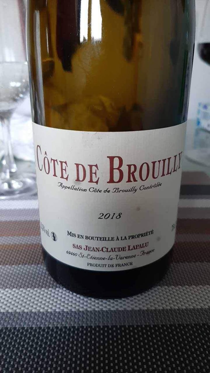Côte de Brouilly - Jean-Claude Lapalu - Jean-Claude Lapalu 