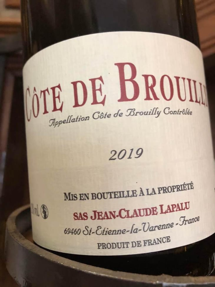Côte de Brouilly - Jean-Claude Lapalu - Jean-Claude Lapalu 