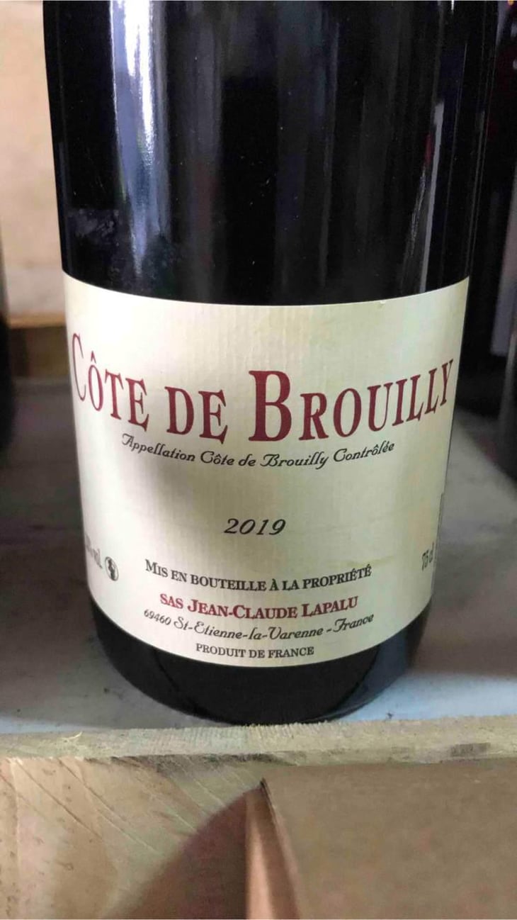 Côte de Brouilly - Jean-Claude Lapalu - Jean-Claude Lapalu 