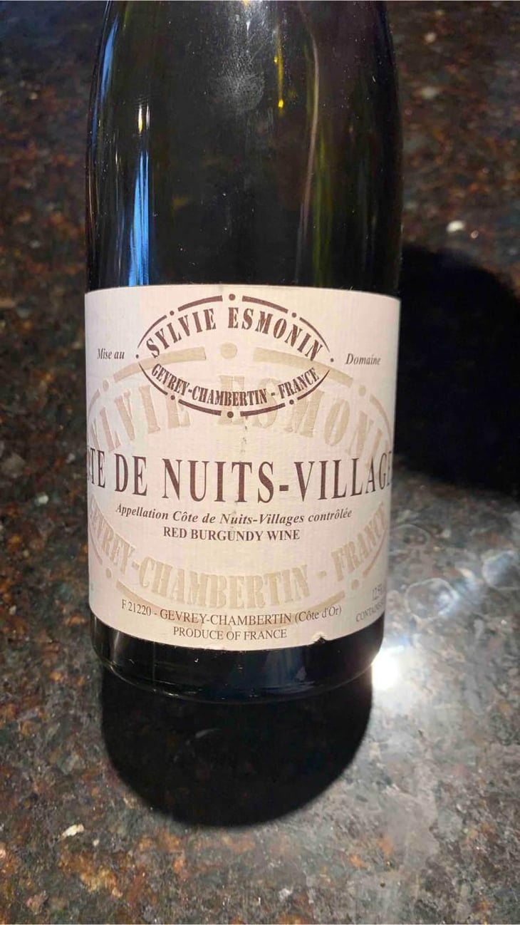 Côte de Nuits-Villages - Domaine Sylvie Esmonin - Sylvie Esmonin 