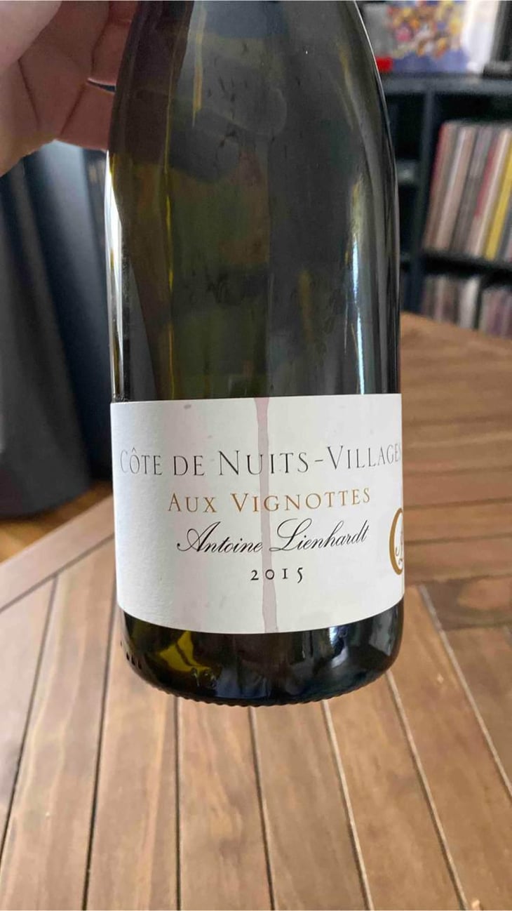 Côte de Nuits-Villages "Aux Vignottes" - Antoine Lienhardt - Antoine Lienhardt 